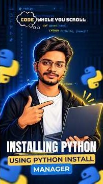 Installing Python on Windows Using the Install Manager | Python Tutorial - Part 2