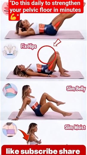 Pelvic Strengthening Exercises 🔥 Recover & Tighten Fast #Shorts
