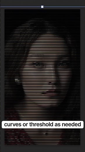 Make this custom CRT Bent Modulation effect in Photoshop!