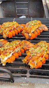 451K views · 10K reactions | Smoked Lobster Tails with Spicy Garlic Butter 咽 | Over The Fire Cooking by Derek Wolf | Facebook