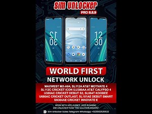 | Sim-Unlocker Pro | Coosea SL101AE Debut Smart - Guide How to Direct Unlock |