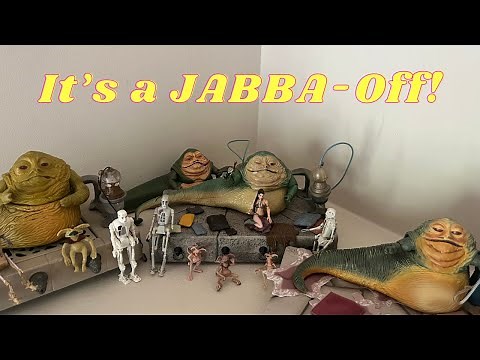 The best of all possible Jabba? A review and comparison of all original trilogy Jabba Hutt figures!