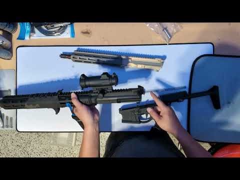 Noveske Ghetto Blaster / PDW-N4 with Q Honey Badger 556 upper