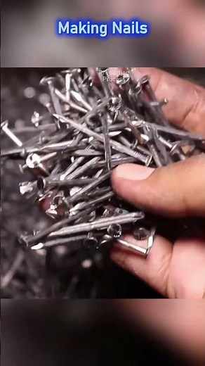 Nail Making Process in Factory | Satisfying Industrial Production