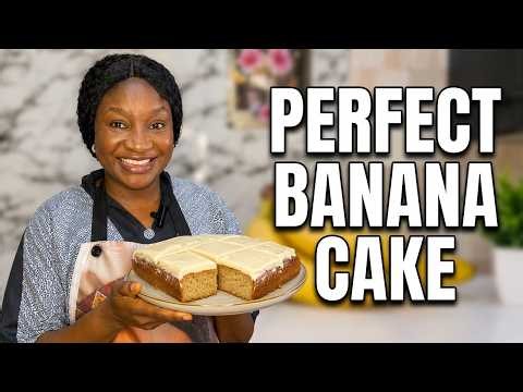 The Secret To The Most Moist Banana Cake Ever 🔥