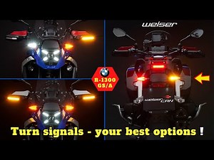 BMW R1300GS/A Indicators, Add more functions & features, plus add hand-guard indicators - Weiser CAN