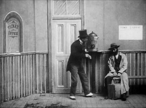 Nervy Nat Kisses the Bride