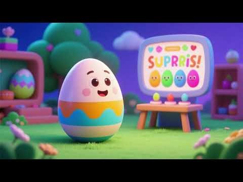 Surprise Egg Color Learning Show | Nursery Rhymes & Kids Songs