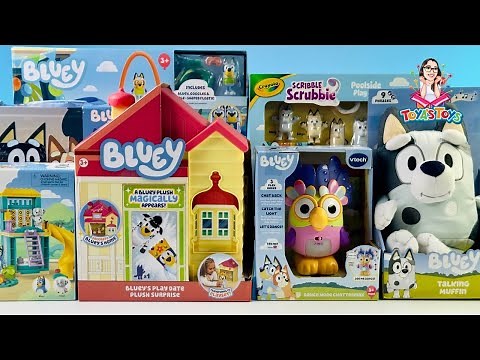 Unboxing and Review of Bluey Toys Collection