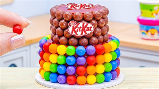 Miniature Rainbow Chocolate Cake Decorating Ideas You’ll Love