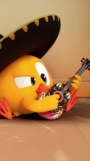 Chicky's guitare #guitar #song #cute #cartoon #nurseryrhyme #whereschicky