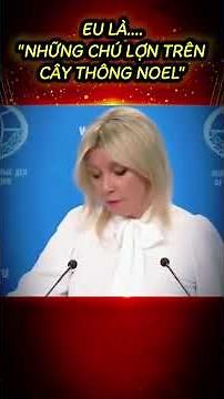 TỔNG THỐNG PUTIN I EU LÀ......''NHỮNG CHÚ LỢN TRÊN CÂY THÔNG NOEL'' #viral