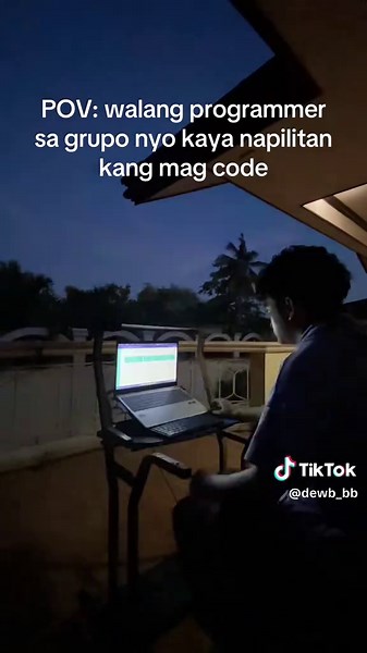 POV: Nag-iisa kang Programmer sa Grupo