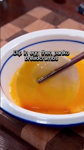 Crispy banana dumplings