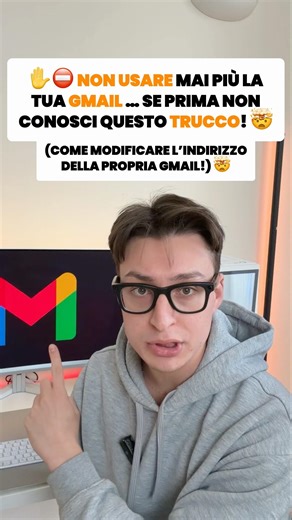 Come modificare l’indirizzo GMAIL!
