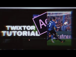 How To Twixtor For Football Edits In After Effects