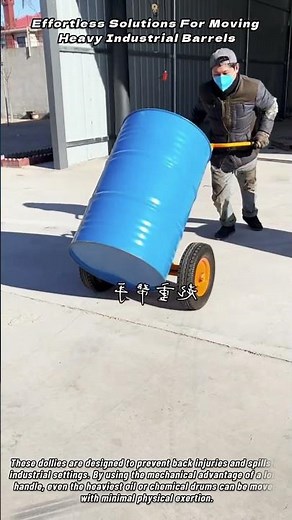 Effortless Solutions For Moving Heavy Industrial Barrels