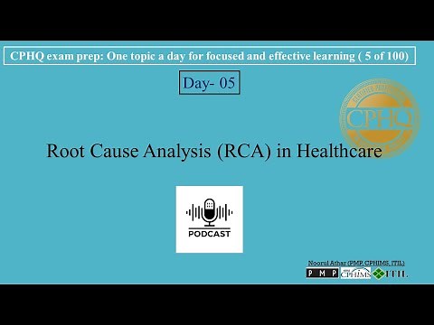 CPHQ exam prep | Root Cause Analysis (RCA) in Healthcare | Podcast |