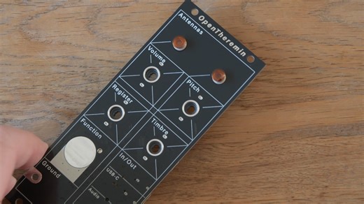 Open Theremin - Build and first play 4.0 / 4.5