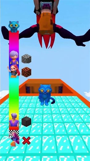 KPop Demon Hunters INSANE JUMP CHALLENGE🤯 P.17 #kpop #minecraft