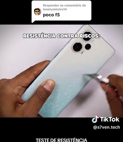 Teste de Resistência do POCO F5