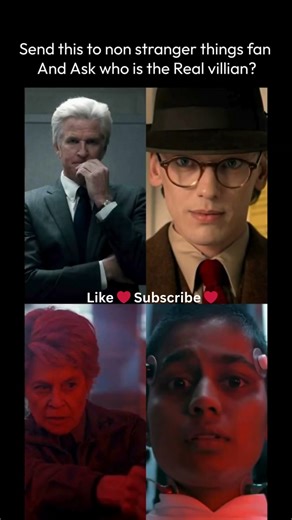 Ask who is the real villian | Stranger things season 5 #strangerthings #netflix #vecna #shorts