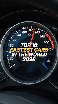 Top 10 Fastest Cars in the World 2026 🏎️🔥 | 496 KM/H! The Ultimate Speed Battle