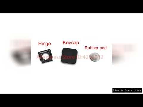 Italy Keycaps Graphite Grey Replacement Keycap Key cap &Scissor Clip&Hinge For Logitech Craft MX Key