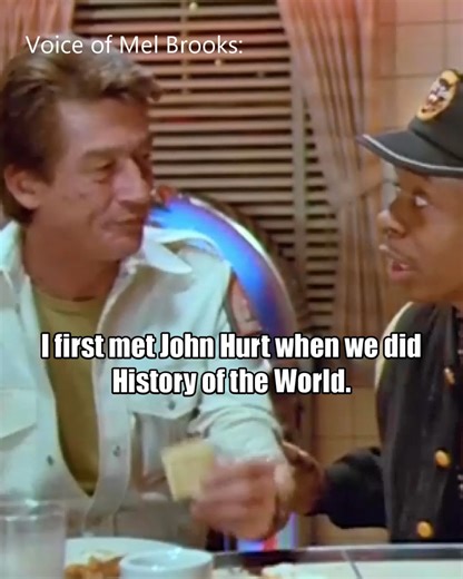 Remembering John Hurt (1940-2017) on his birthday today. John had previously worked with Mel Brooks on History of the World, Part I before being asked to recreate his famous scne from ALIEN 1979 in Spaceballs. #spaceballs | Nostalgic Nebula