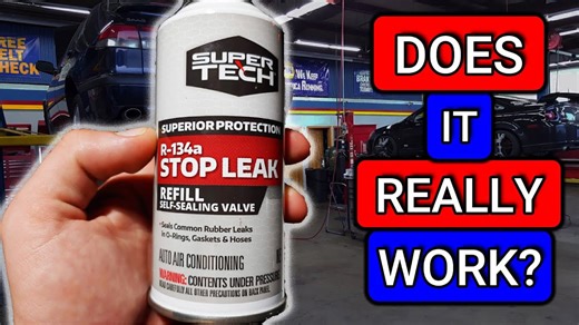 A/C stop leak: myth or fact?