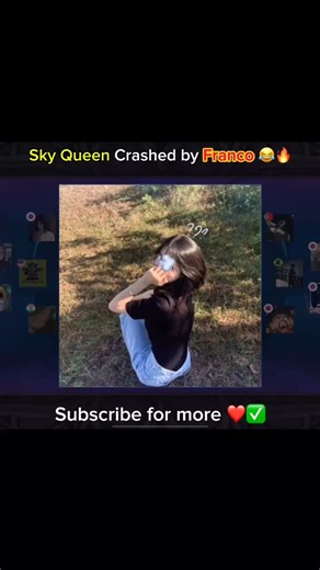 Sky Queen Crashed by Franco 😂🔥 #mlbb #mobilelegends #shorts