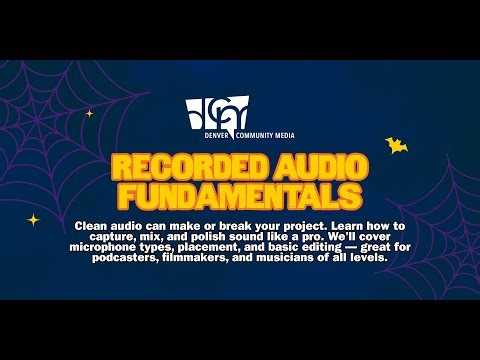 Recorded Audio Fundamentals | Learn Studio Recording Basics