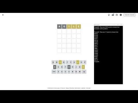 AI Solve New York Times Daily Wordle Puzzle 1,754 (Hard Mode):4/8/2026