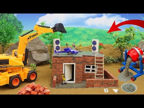 After Thunderstorm: House destroys 🔥 | DIY Mini Easy Solid Brick House Construction, Science Project