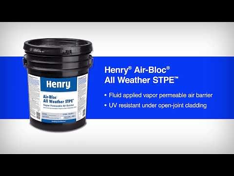 Features & Benefits: Air-Bloc® All Weather STPE™