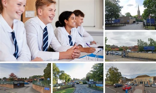 The 29 top performing secondary schools across the East Midlands in 2025 named