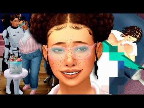 Gender Reveal Party + Baby's Birth | The Sims 4