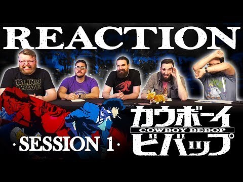 Cowboy Bebop #1 REACTION!! "Asteroid Blues"