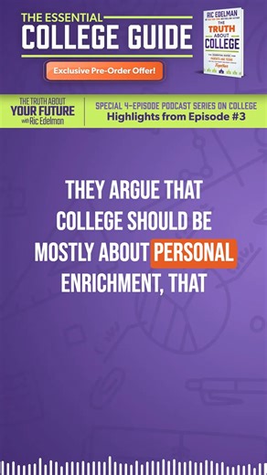 🎓 The Essential College Guide You Need! The Truth About College gives parents and teens everything you need to know so the teen can graduate in four years, debt-free, on the dean’s list, and ready to enter the field they want to work in – Top strategies, from the nation’s most acclaimed financial advisor! Pre-Order Now! https://thetayf.com/college/ #CollegeDecisions #TheTruthAboutCollege #CollegeAdvice #CollegeGuide #EssentialCollegeGuide | Ric Edelman