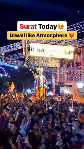 176K views · 996 reactions | Surat today❤️ Special Drone Show with Fireworks at Adajan ✨ #suratcity #surati | Suratupdates | Facebook