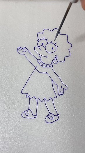 Lisa Simpson 👑 #asmr #satisfying #lisasimpson