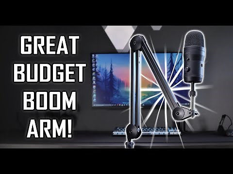 BEST BUDGET BOOM ARM!? InnoGear Microphone Stand For Sieren Mini, SoloCast & More!