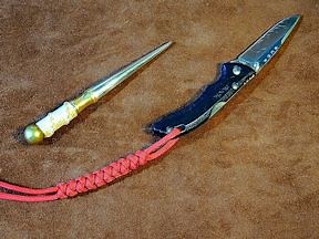 Snake Knot Knife Lanyard Simple Easy to Tie Tutorial