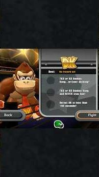 All Donkey Kong Challenges in Punch-Out!! Wii