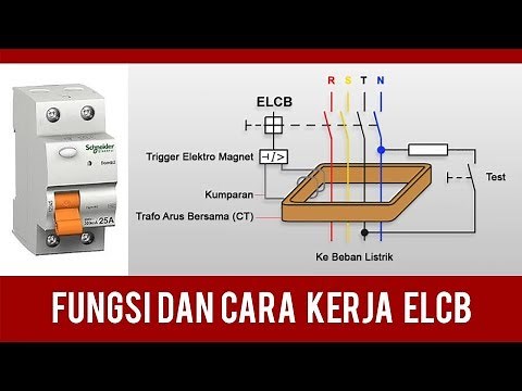 Fungsi dan Cara Kerja ELCB (Earth Leakage Circuit Breaker)