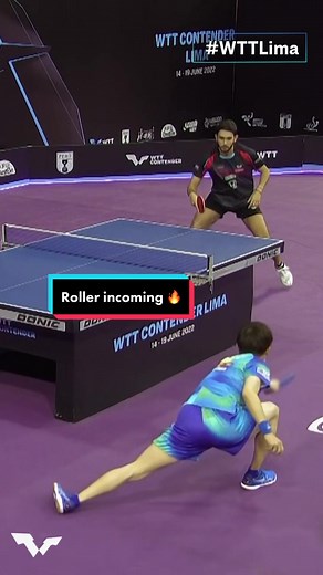 More incredible points coming real soon at #WTTLima 2023 🍿 #WTTContender #pingpong #tabletennis