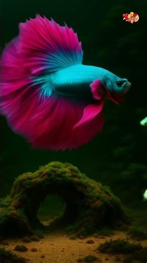 HALFMOON BETTA FISH – ELEGANT BEAUTY IN MOTION 🐠✨