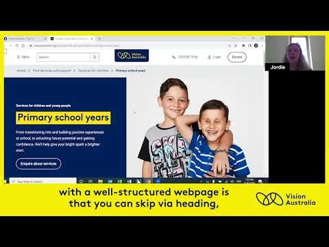 Global Accessibility Awareness Day 2023: Screen reader demonstration with Jordie