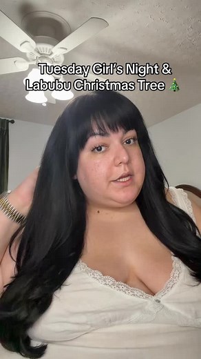 Finding a cold with Christmas spirit 😅🎄#grwm #labubu #yitty #fatbabe #christmaspajamas love yourself confidence Labubu Christmas tree girls night @yitty #yittyambassador | Zoë Coco