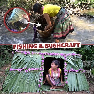 790K views · 5.1K reactions | Using A Bucket To Catch Wild Fish  | Primitive Cooking KT Food | Facebook